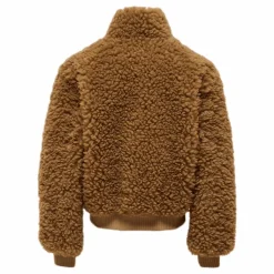 Kids Only Ellie Sherpa Bomber Brown Brun Discount