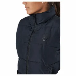 Tuxer Elmira Reco Waistcoat Black Blå Sale