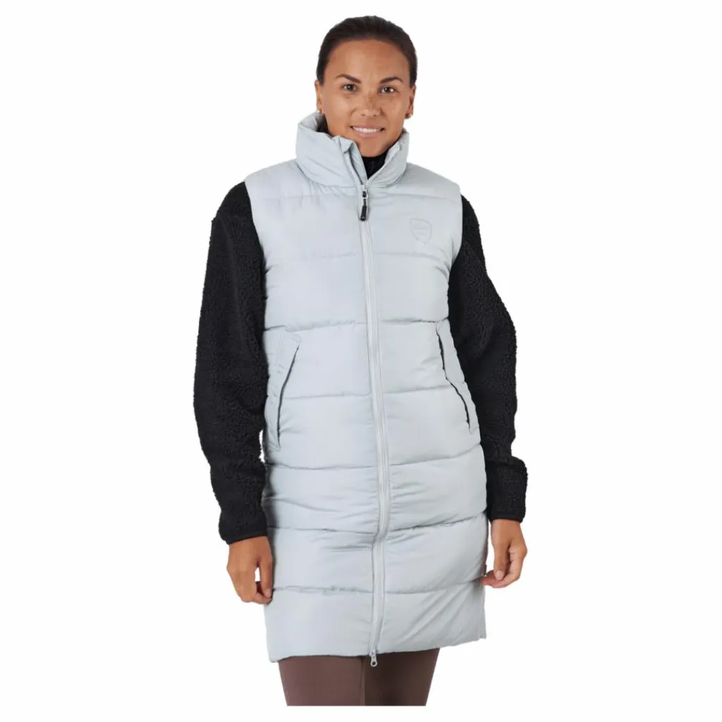 Tuxer Elmira Reco Waistcoat Light Grey Flerfärgad Discount