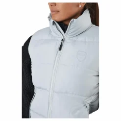 Tuxer Elmira Reco Waistcoat Light Grey Flerfärgad Discount
