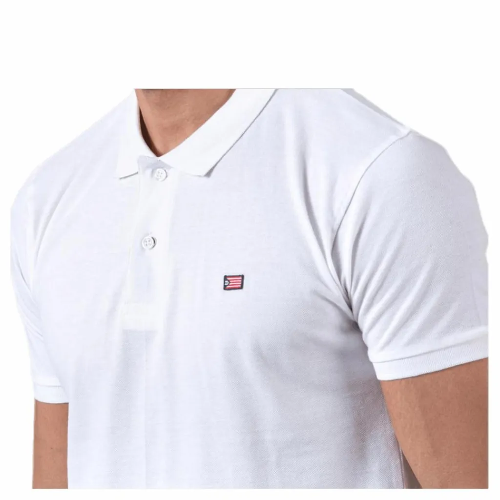 The Defender Elton Polo White Vit New