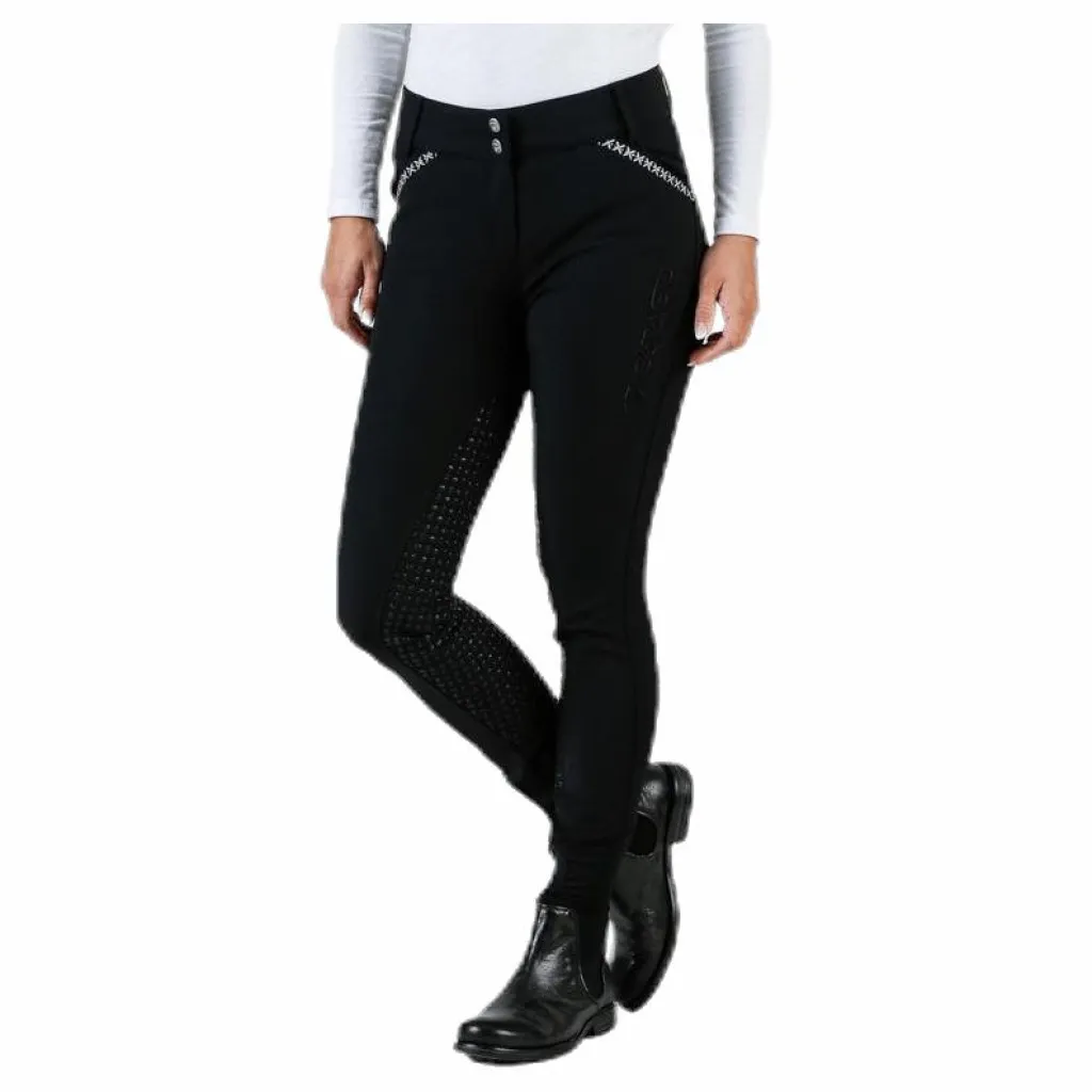 Emily Riding Pants w. Silicon Black*Catago Best