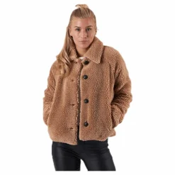 Only Emily Teddy Jacket Otw Beige Sale