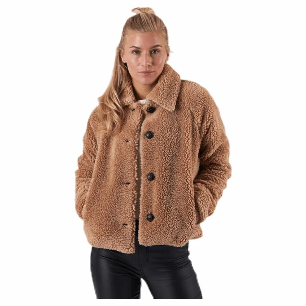Only Emily Teddy Jacket Otw Beige Sale
