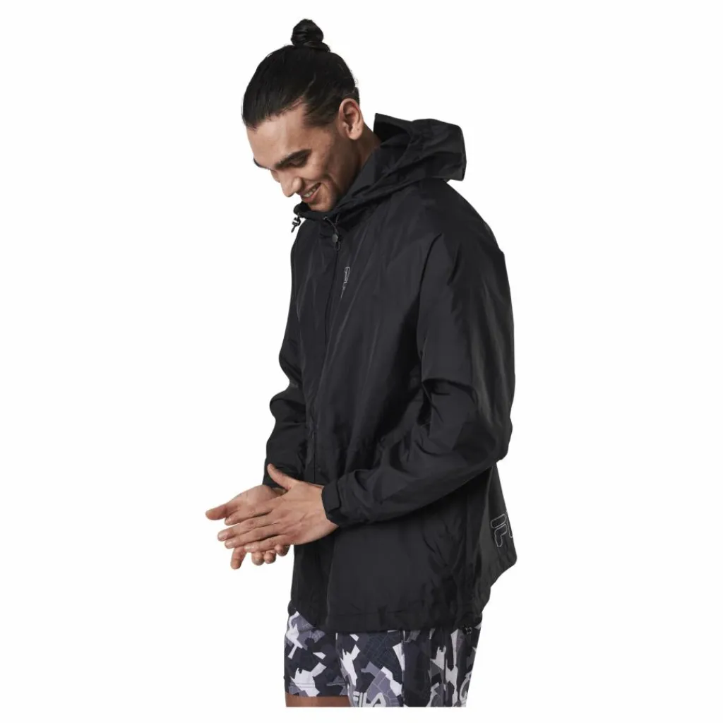Fila Enan Wind Jacket Black Svart Discount