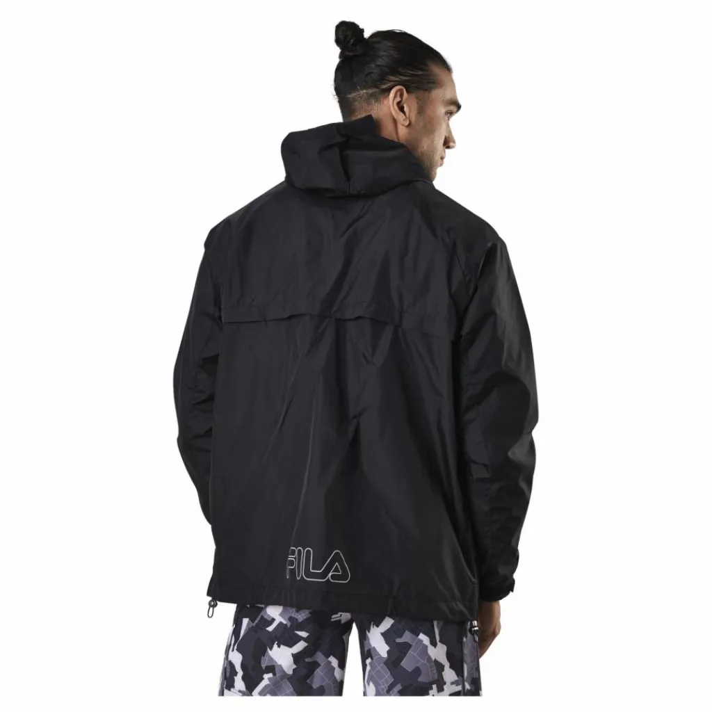 Fila Enan Wind Jacket Black Svart Discount
