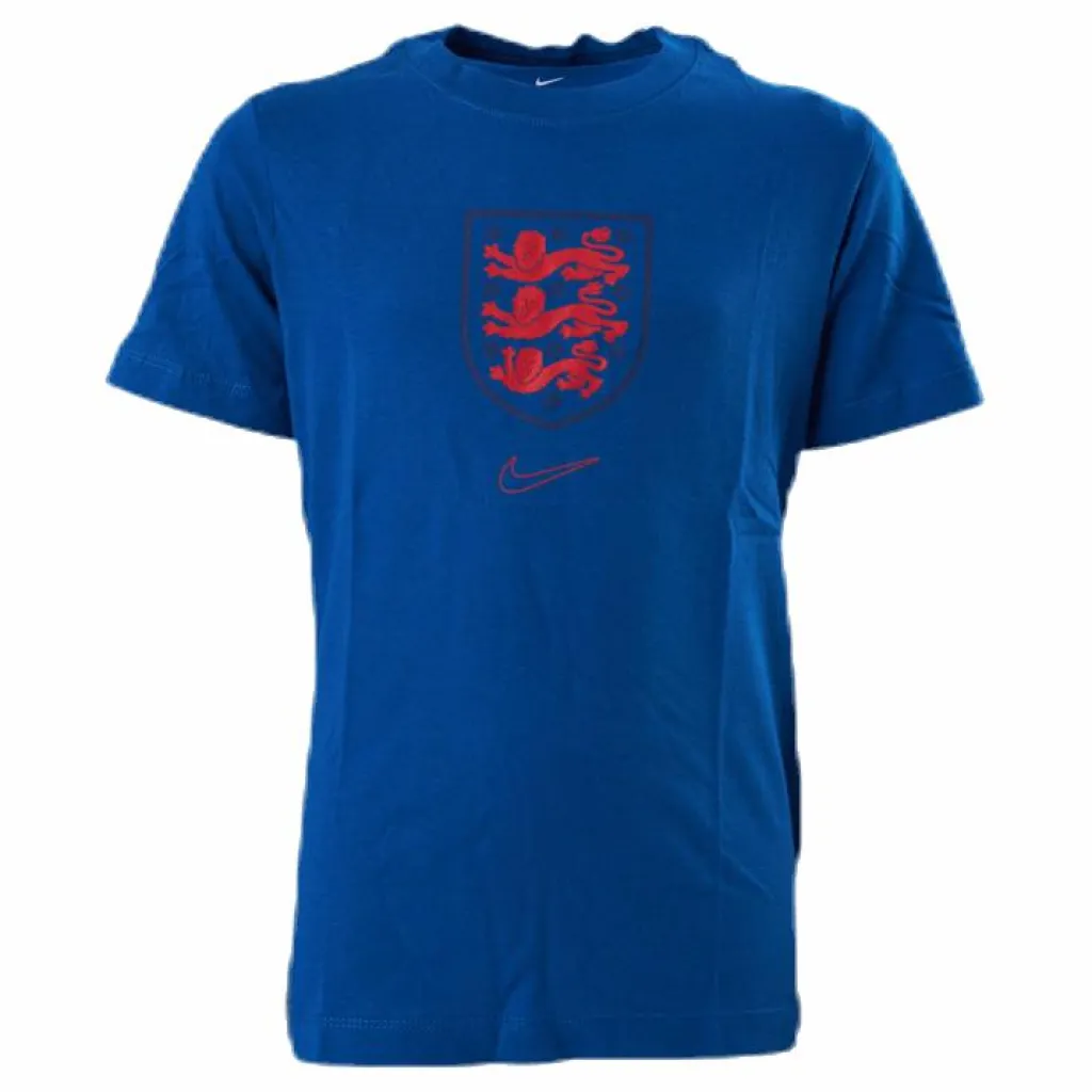 Nike England Tee Evergreen Crest Junior Blue Blå Clearance