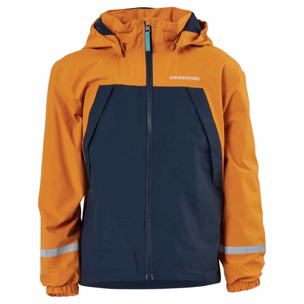 Didriksons Enso Kids Jacket Burnt Glow Flerfärgad