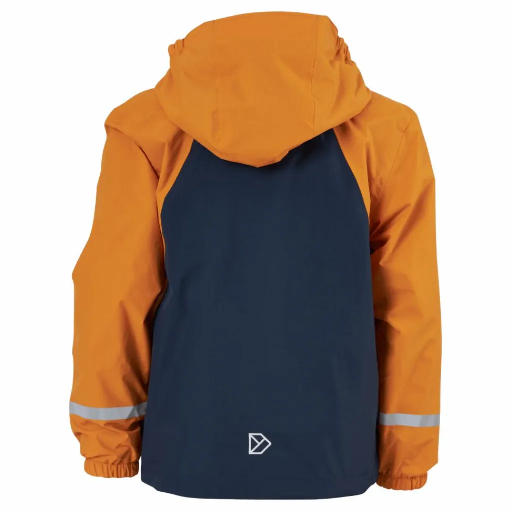 Didriksons Enso Kids Jacket Burnt Glow Flerfärgad