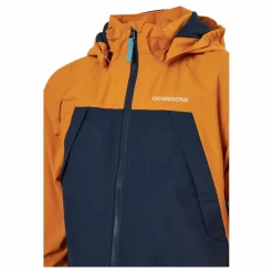 Didriksons Enso Kids Jacket Burnt Glow Flerfärgad