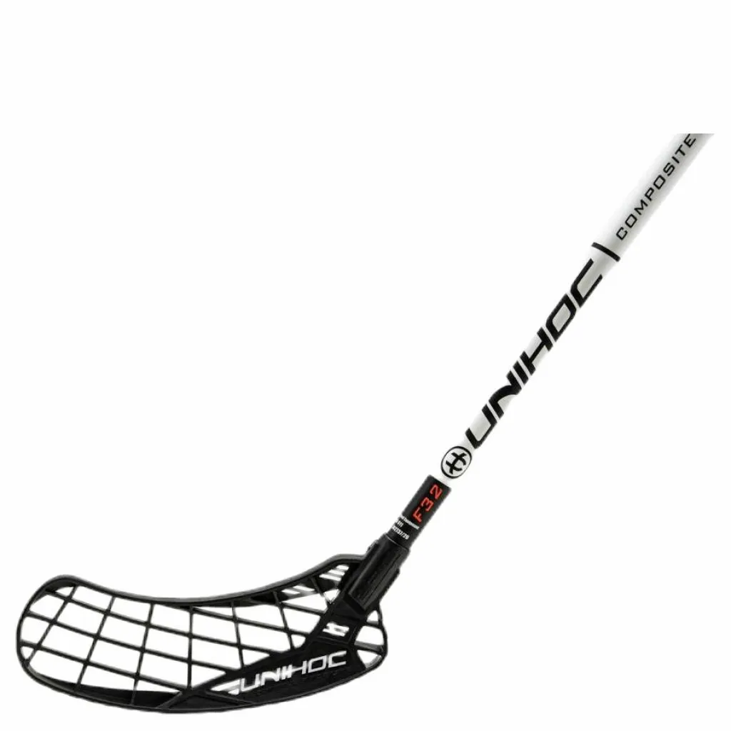 Unihoc Epic Composite 87 cm Flex 32 White/Black Vit och Svart Online