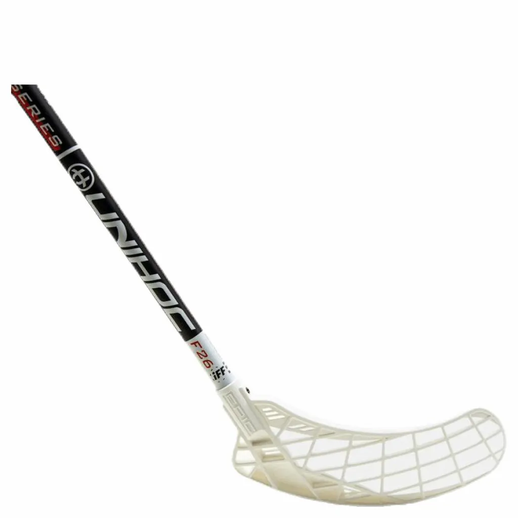 Unihoc Epic Composite 96 cm Flex 26 Black/White Vit och Svart Best