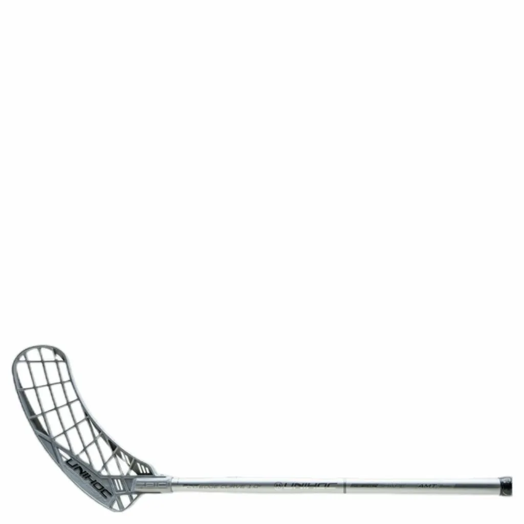Unihoc Epic Edge Curve 104 cm Flex 26 Silver/Black Svart och Silver Best