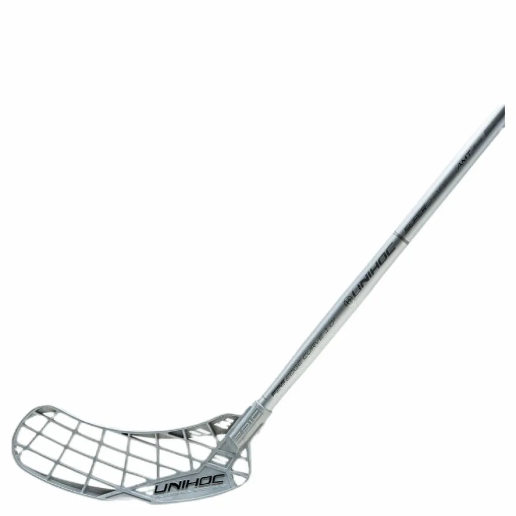 Unihoc Epic Edge Curve 100 cm Flex 26 Silver/Black Svart och Silver