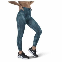 Epic Faster Run Division 7/8 Tight Green/Silver*Nike Clearance