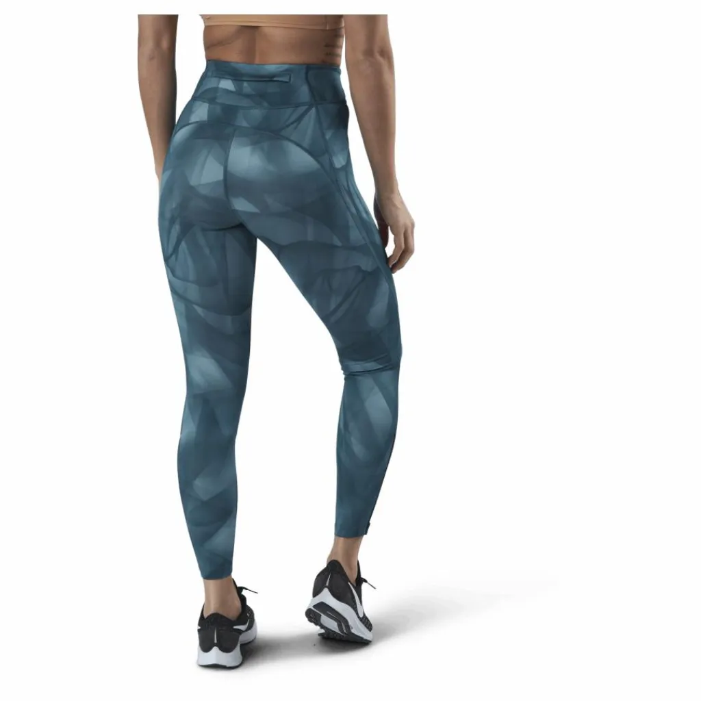 Epic Faster Run Division 7/8 Tight Green/Silver*Nike Clearance