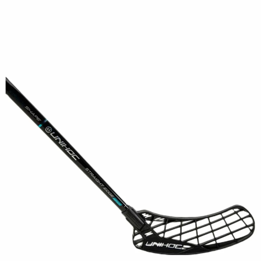 Unihoc Epic Straight Edge 104 cm Flex 26 Black/Turquoise Turkos och Svart New