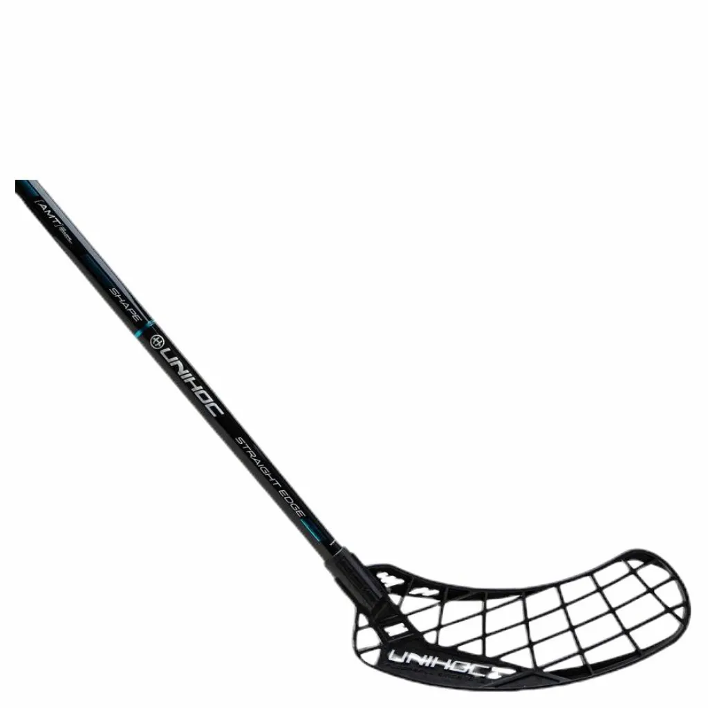 Epic Straight Edge 100 cm Flex 26 Black/Turquoise*Unihoc Hot