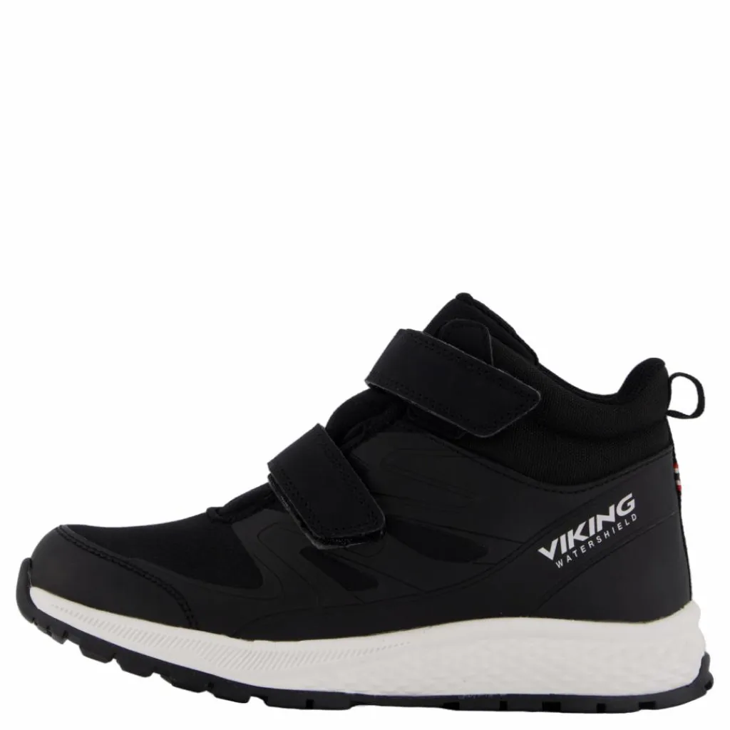 Viking Equip Mid Wp 2v Black Svart Best