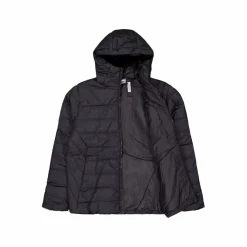Puma Ess Hooded Padded Jacket Black Svart Best