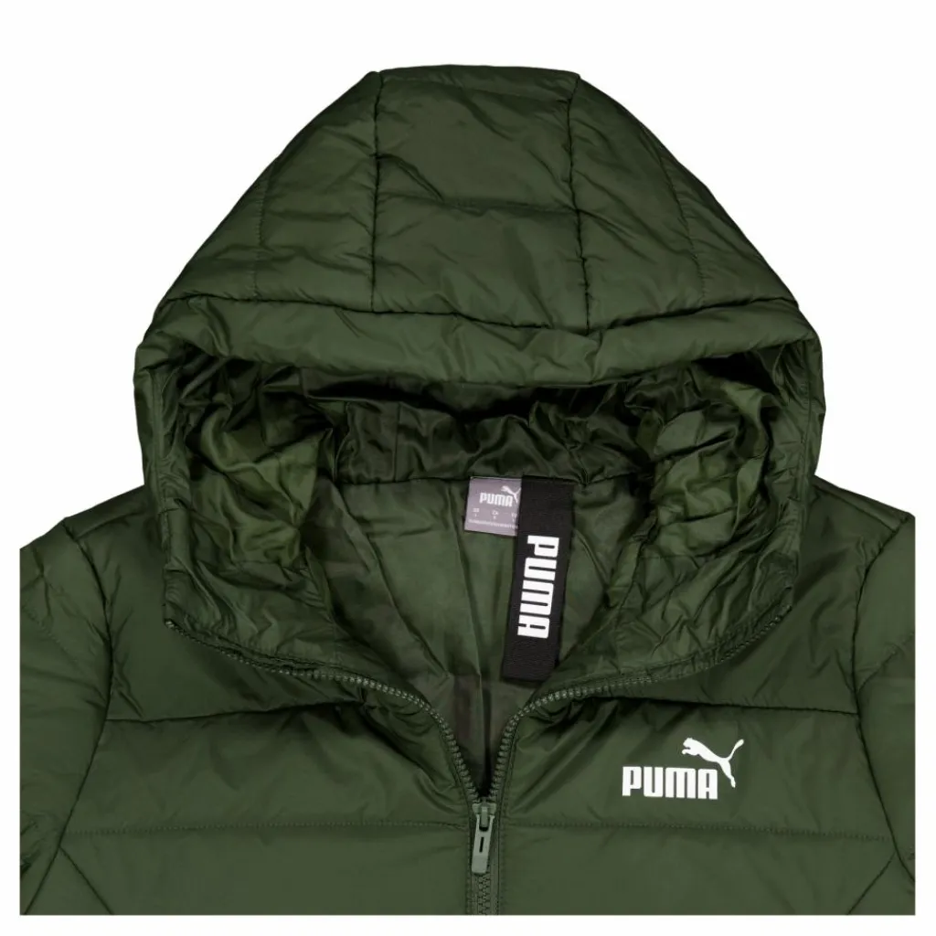 Ess Hooded Padded Jacket Myrtle*Puma Outlet