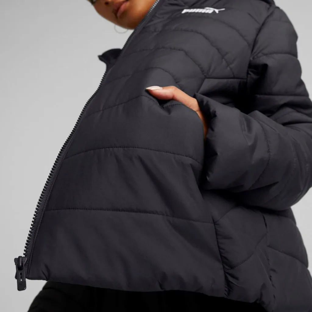 Ess Hooded Padded Jacket Black*Puma Clearance