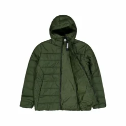 Puma Ess Hooded Padded Jacket Myrtle Grön Sale