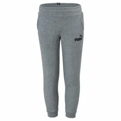 Puma Ess Logo Pants Fl Cl B Medium Gray Heather Grå Outlet