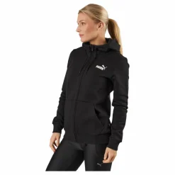 Ess Small Logo Full-zip Hoodie Black*Puma Sale