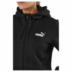 Ess Small Logo Full-zip Hoodie Black*Puma Sale