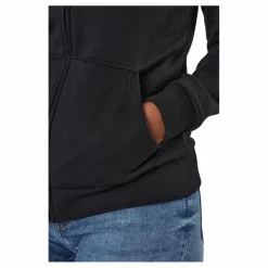 Puma Ess Small Logo Full-zip Hoodie Black-cat Svart Clearance