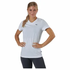 Puma Ess Small Logo Tee White-cat Vit New