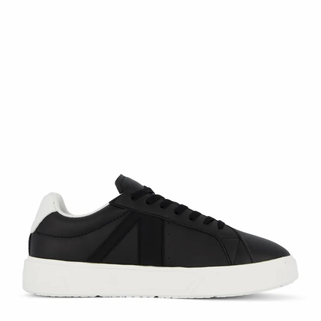 ARKK Copenhagen Essence Leather OG-22 Black Bright White - Men Svart Clearance