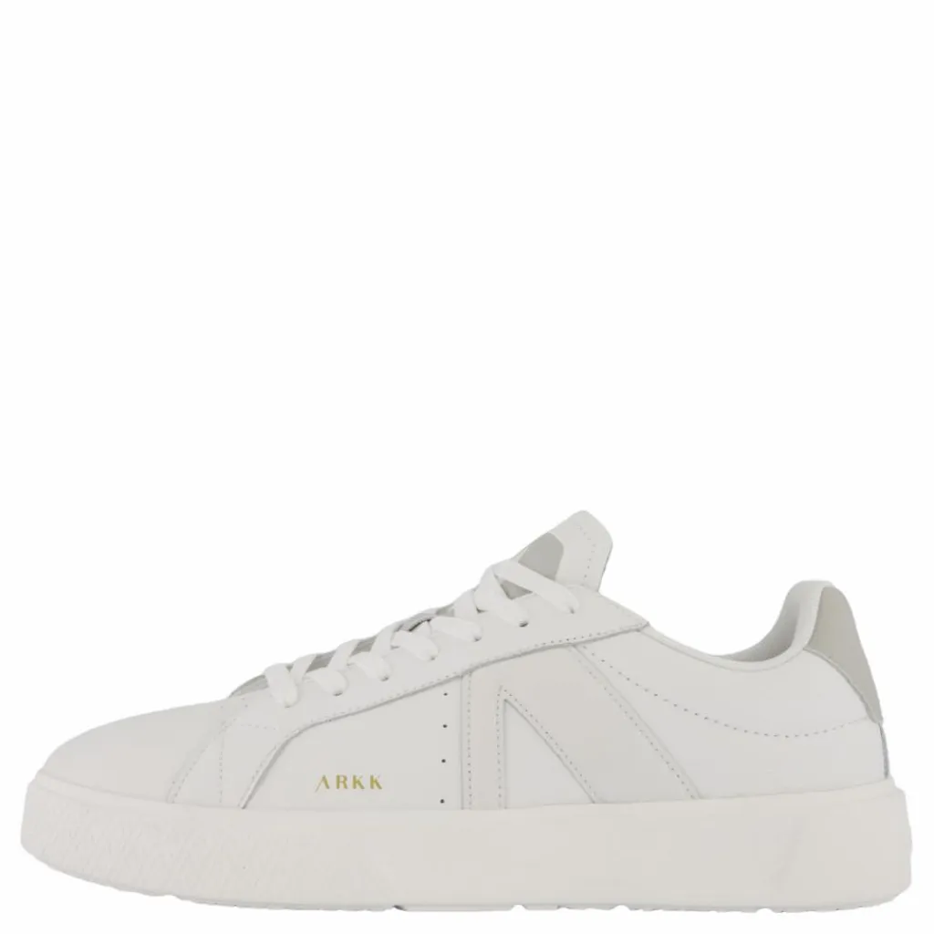 ARKK Copenhagen Essence Leather OG-22 Bright White Vapor Grey - Men Vit Clearance