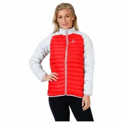 Essens Mimic Jacket White/Red*Haglöfs Clearance