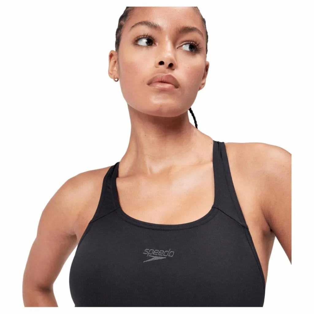 Speedo Essentail Endurance+ Legsuit Black Svart Best