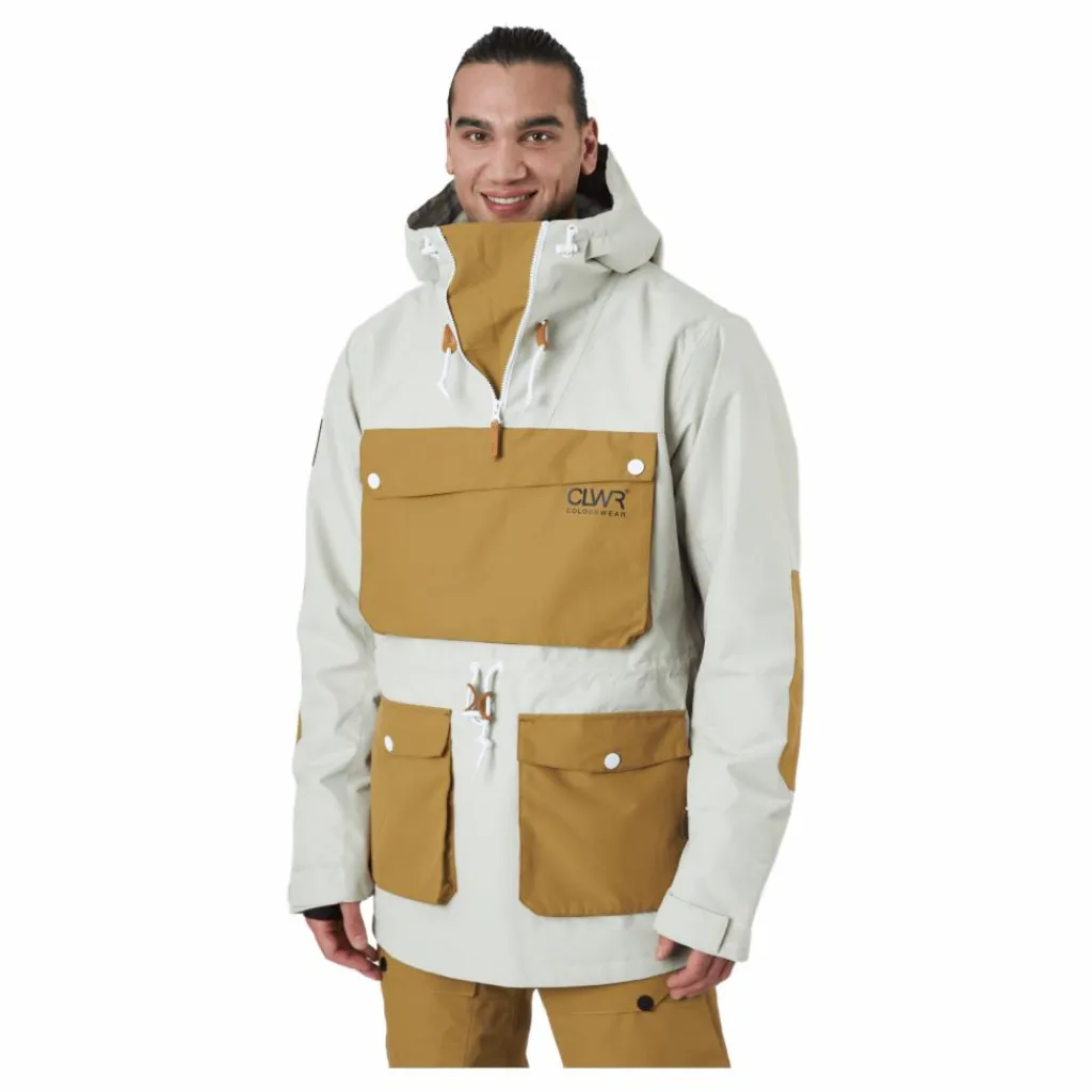 ColourWear Essential Anorak M Light Beige Vit Discount