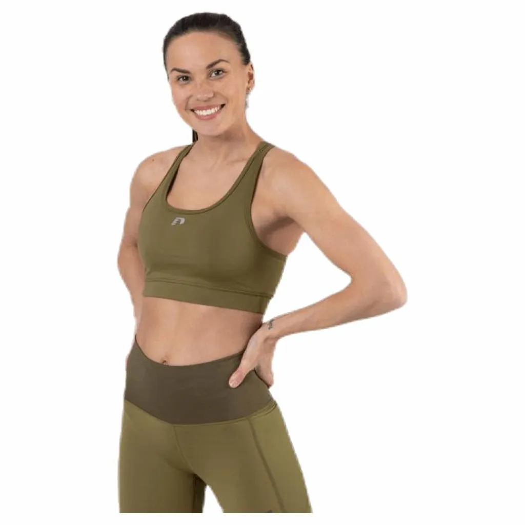 Newline Essential Bra Top Green Grön