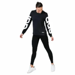 adidas Essential Brand Sweat Black Svart Outlet