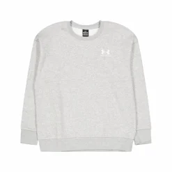 Under Armour Essential Fleece Crew Mod Gray Light Heather Grå Clearance