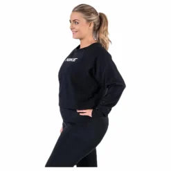 Essential Fleece Crew Plus White/Black*Nike Clearance
