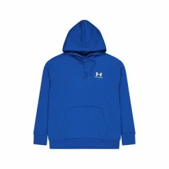 Under Armour Essential Fleece Hoodie Varsity Blue Blå Discount