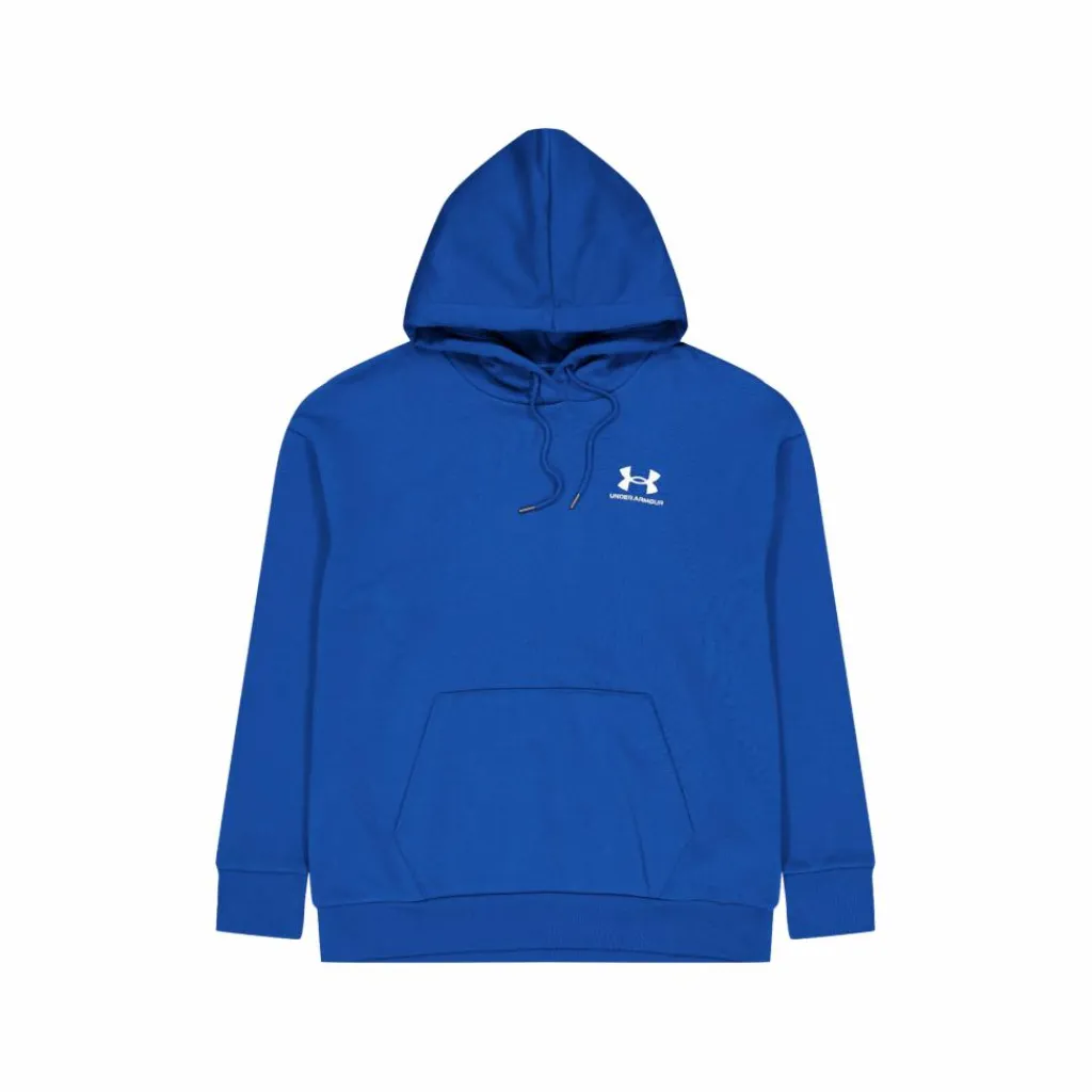 Under Armour Essential Fleece Hoodie Varsity Blue Blå Discount