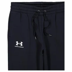 Under Armour Essential Fleece Joggers Black Svart Sale