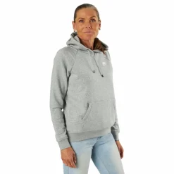 Nike Essential Hoodie White/Grey Grå Best