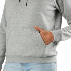 Nike Essential Hoodie White/Grey Grå Best