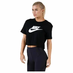 Essential Icon Crop Futura Tee White/Black*Nike Sale