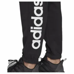 adidas Essential Linear Pant White/Black Svart Best