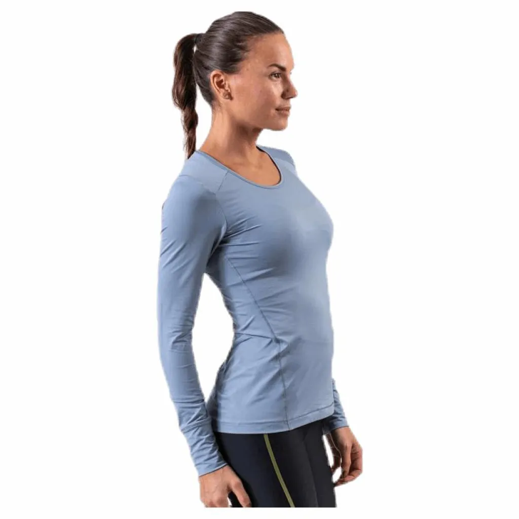Casall Essential Long Sleeve Blue Blå Clearance