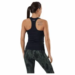 Casall Essential Rib Racerback Black Svart